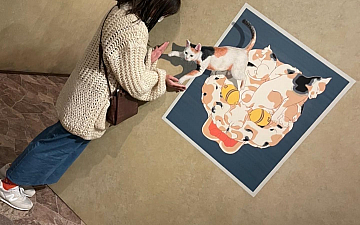 トリックアート!