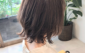 透明感グレージュ 越谷美容室