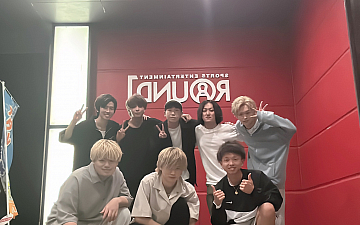 メンズ一同ラウンドワンに会す