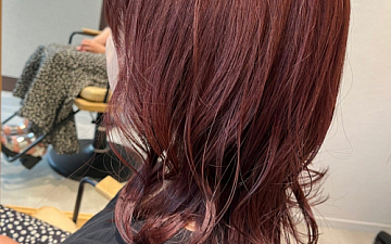 越谷美容室 これからの季節にピッタリカシスカラー