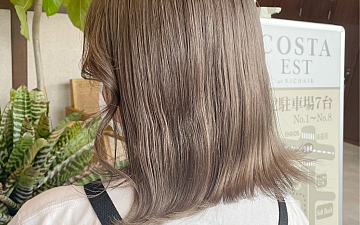 王道ミルクティベージュカラー!!