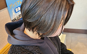 ショートレイヤースタイル!!