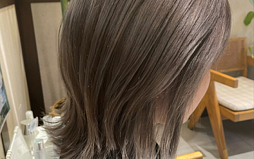 ダブルカラーで、作るグレージュカラー新規¥14000〜