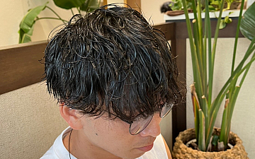 メンズ波巻きツイストパーマ!¥13970〜