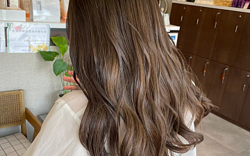 赤みなしベージュ水素カラー!¥11400〜